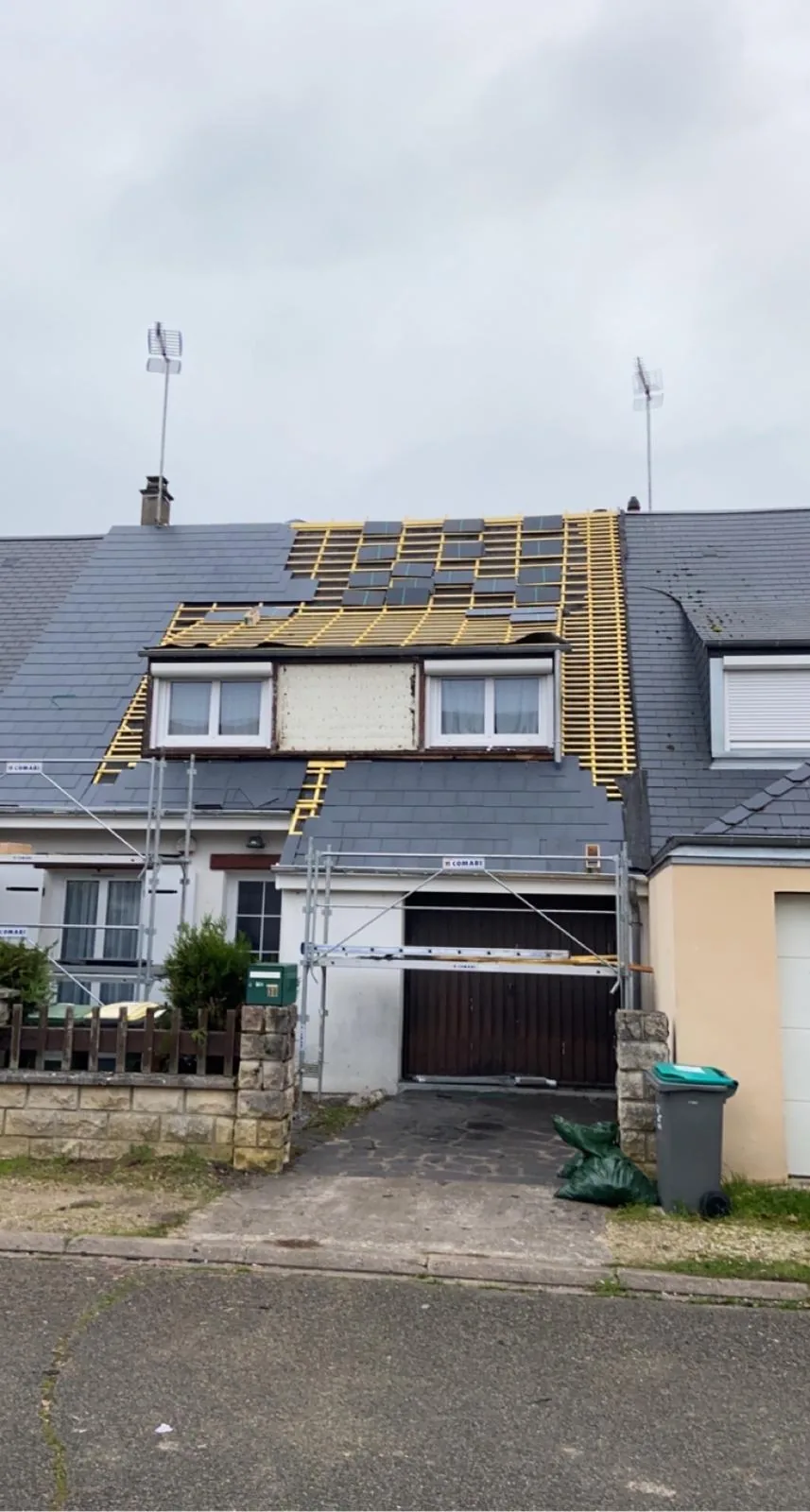 Réalisation de couverture Couverture Guerin dans l'Yonne (89), chantier 12